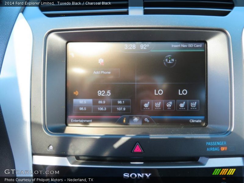 Tuxedo Black / Charcoal Black 2014 Ford Explorer Limited
