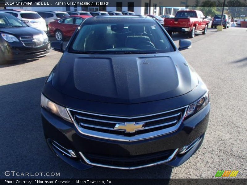 Ashen Gray Metallic / Jet Black 2014 Chevrolet Impala LT