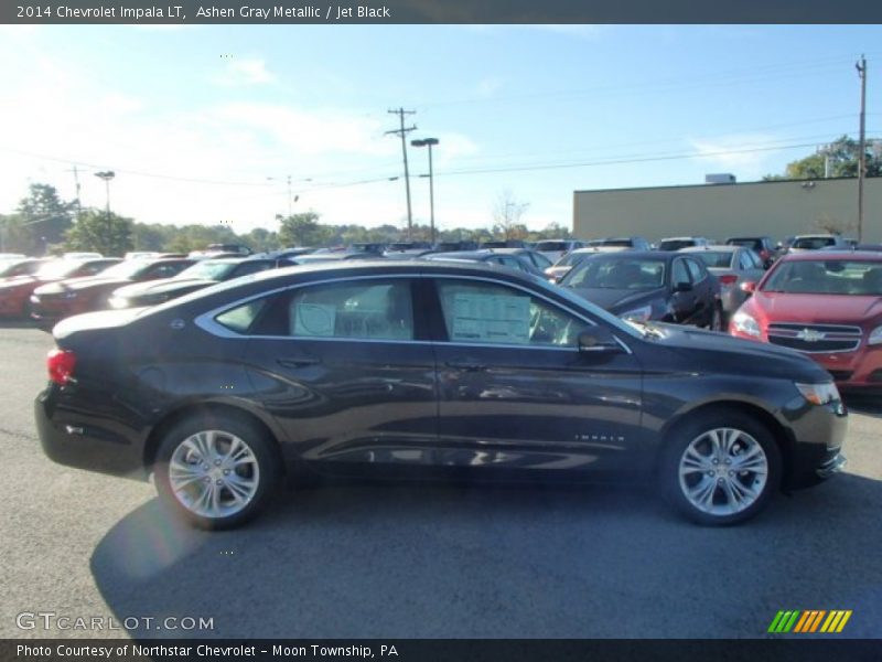 Ashen Gray Metallic / Jet Black 2014 Chevrolet Impala LT