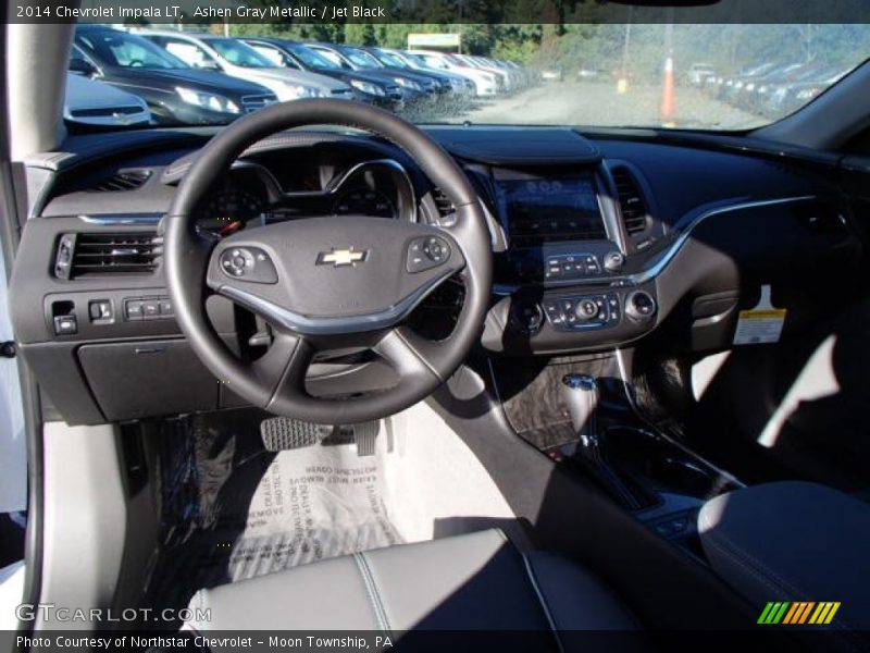 Ashen Gray Metallic / Jet Black 2014 Chevrolet Impala LT