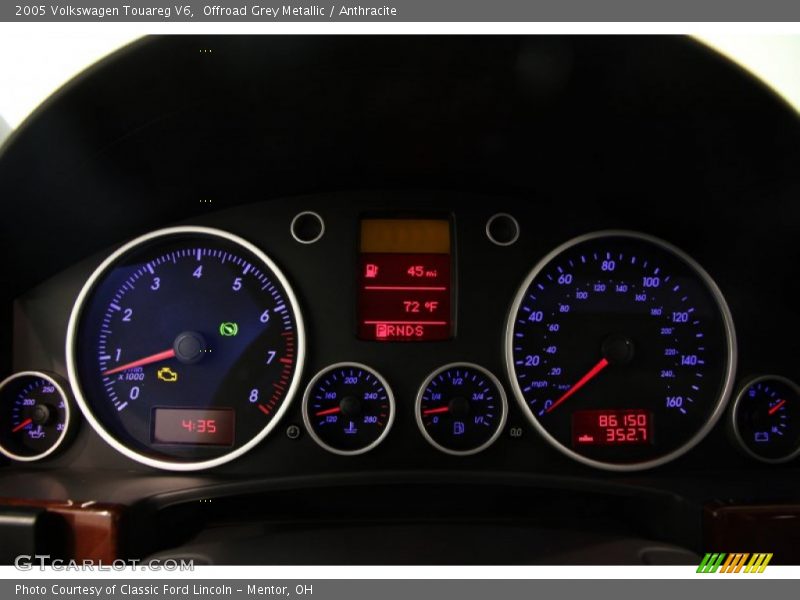  2005 Touareg V6 V6 Gauges