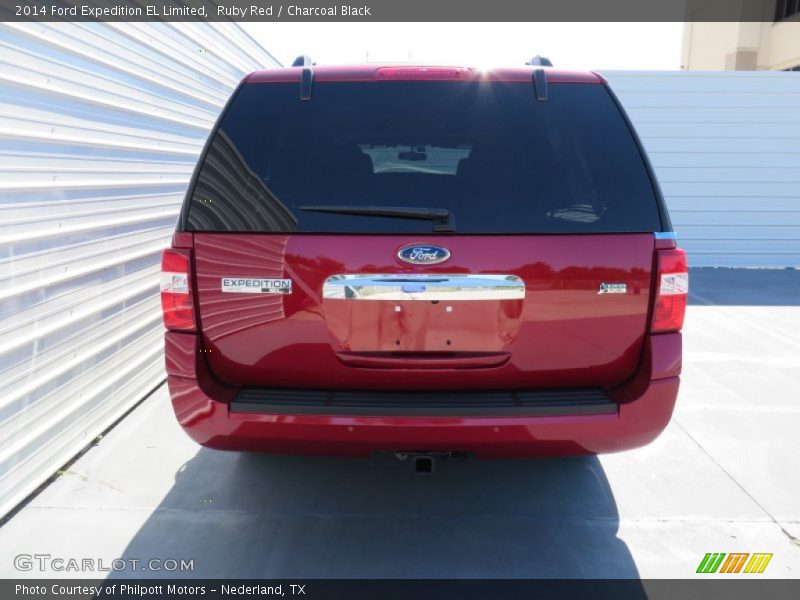 Ruby Red / Charcoal Black 2014 Ford Expedition EL Limited