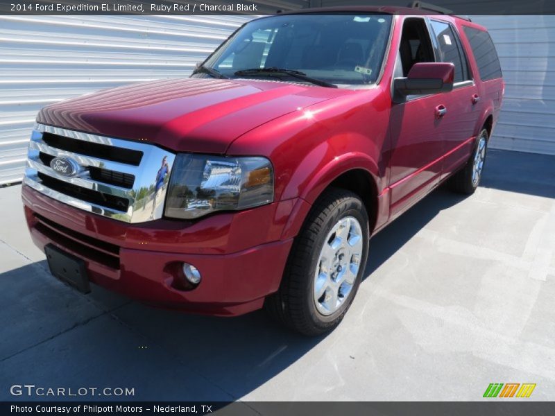 Front 3/4 View of 2014 Expedition EL Limited