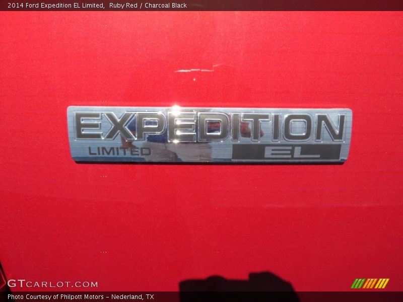 Ruby Red / Charcoal Black 2014 Ford Expedition EL Limited