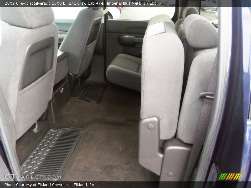 Imperial Blue Metallic / Ebony 2009 Chevrolet Silverado 1500 LT Z71 Crew Cab 4x4