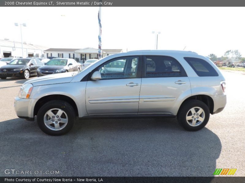 Silverstone Metallic / Dark Gray 2008 Chevrolet Equinox LT