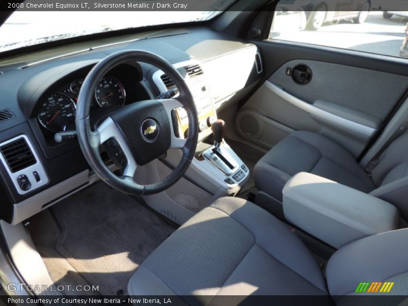 Silverstone Metallic / Dark Gray 2008 Chevrolet Equinox LT