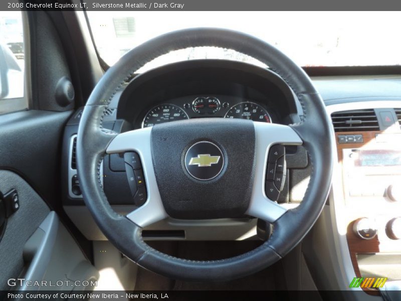 Silverstone Metallic / Dark Gray 2008 Chevrolet Equinox LT