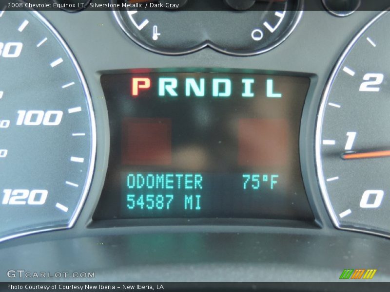 Silverstone Metallic / Dark Gray 2008 Chevrolet Equinox LT