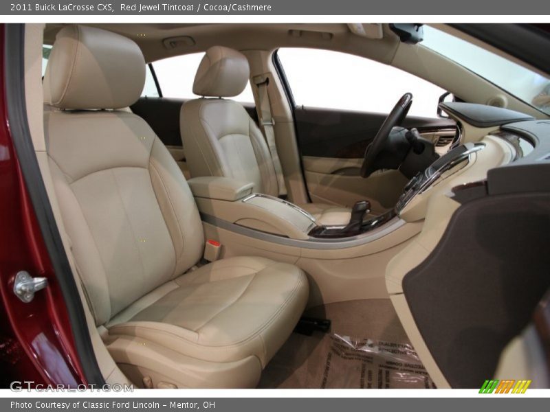 Red Jewel Tintcoat / Cocoa/Cashmere 2011 Buick LaCrosse CXS
