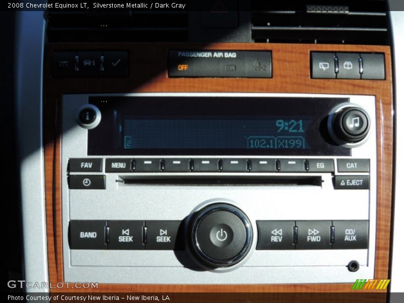 Silverstone Metallic / Dark Gray 2008 Chevrolet Equinox LT