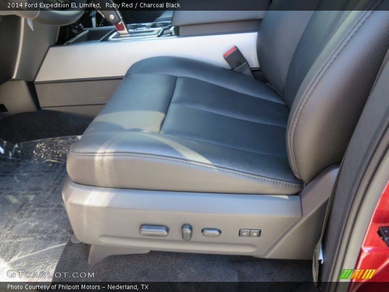 Ruby Red / Charcoal Black 2014 Ford Expedition EL Limited