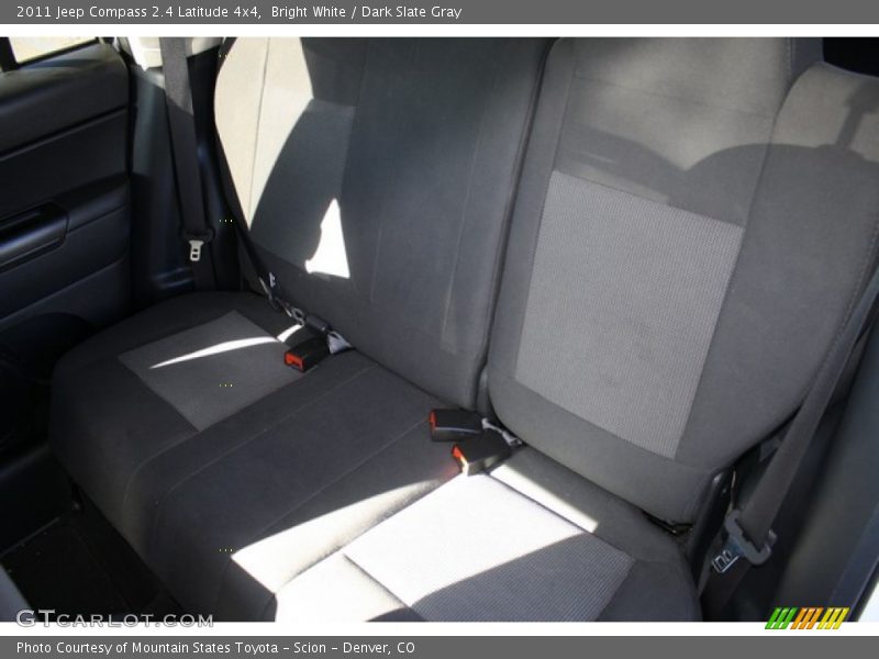 Bright White / Dark Slate Gray 2011 Jeep Compass 2.4 Latitude 4x4