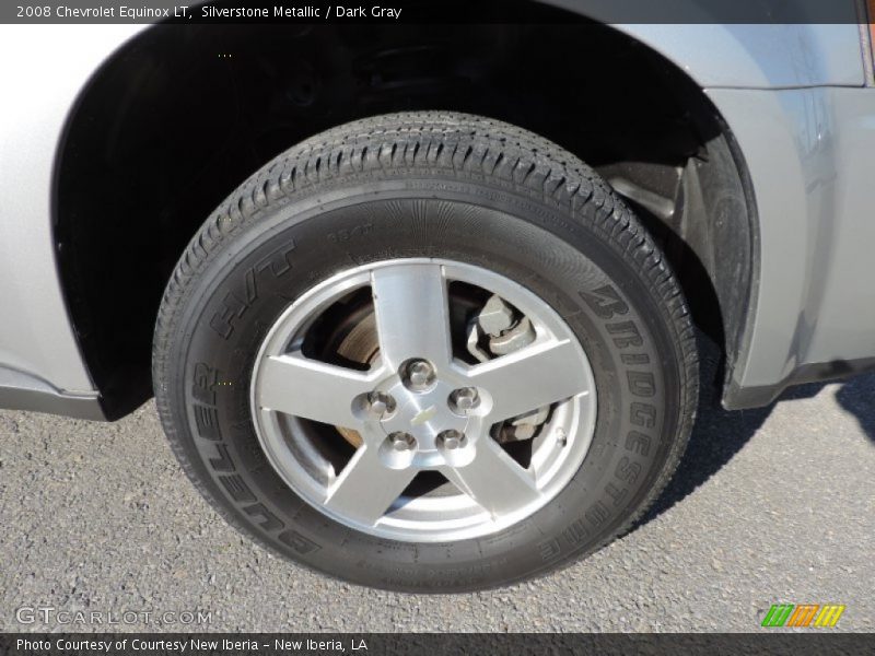 Silverstone Metallic / Dark Gray 2008 Chevrolet Equinox LT