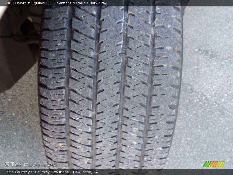 Silverstone Metallic / Dark Gray 2008 Chevrolet Equinox LT