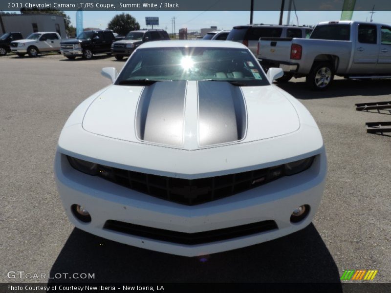 Summit White / Black 2011 Chevrolet Camaro LT/RS Coupe