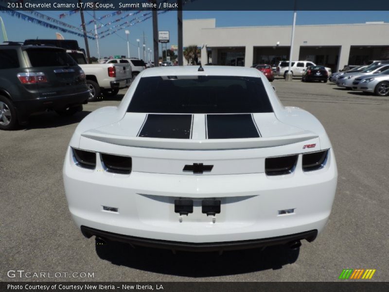 Summit White / Black 2011 Chevrolet Camaro LT/RS Coupe