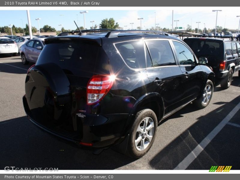 Black / Ash Gray 2010 Toyota RAV4 Limited V6 4WD