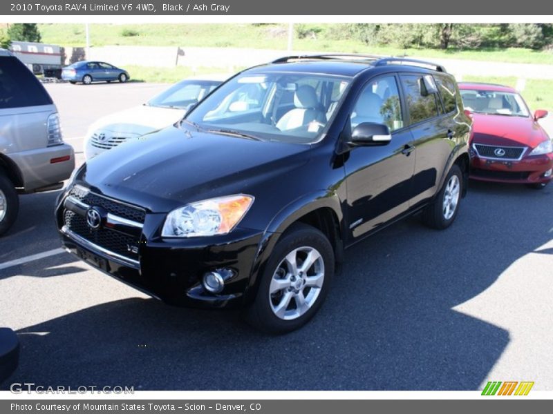 Black / Ash Gray 2010 Toyota RAV4 Limited V6 4WD