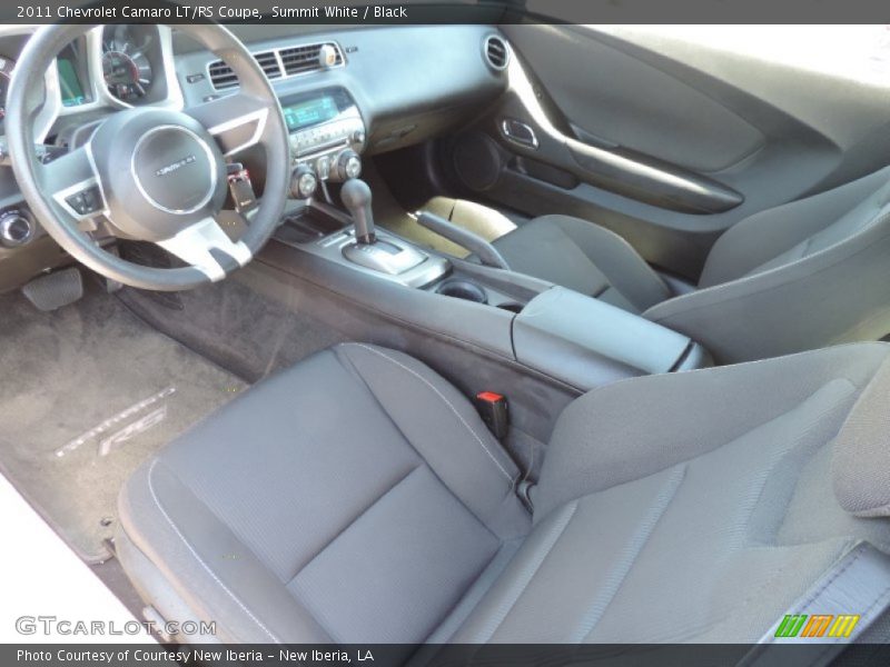 Summit White / Black 2011 Chevrolet Camaro LT/RS Coupe