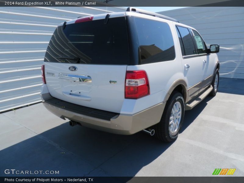 White Platinum / Camel 2014 Ford Expedition XLT