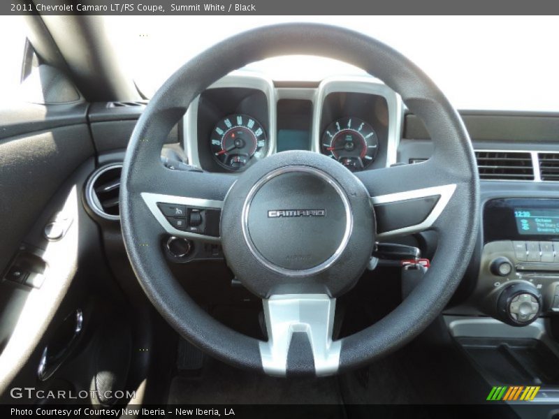 Summit White / Black 2011 Chevrolet Camaro LT/RS Coupe