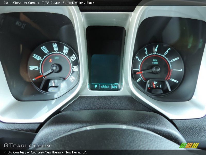 Summit White / Black 2011 Chevrolet Camaro LT/RS Coupe