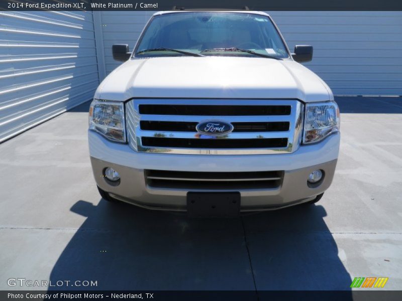 White Platinum / Camel 2014 Ford Expedition XLT