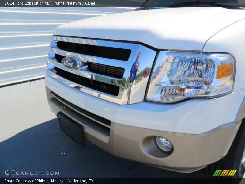 White Platinum / Camel 2014 Ford Expedition XLT