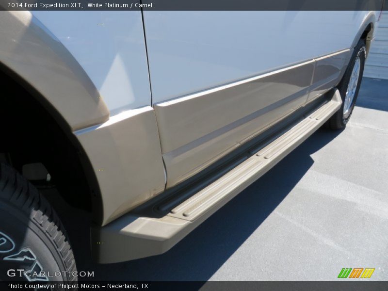 White Platinum / Camel 2014 Ford Expedition XLT