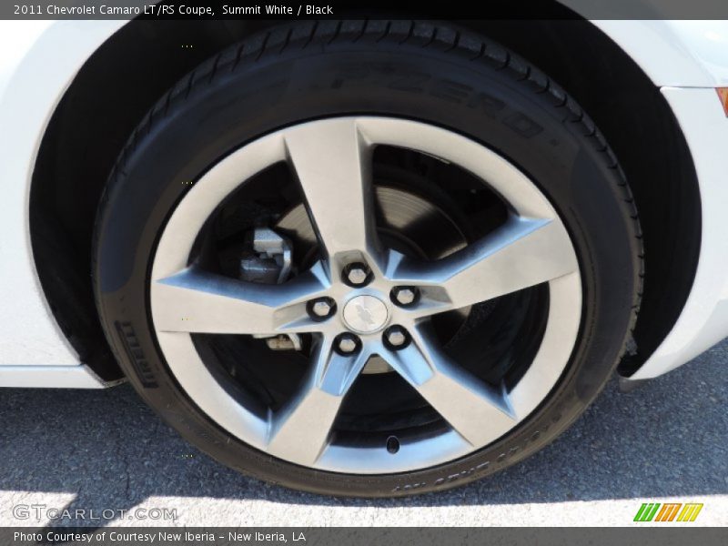 Summit White / Black 2011 Chevrolet Camaro LT/RS Coupe