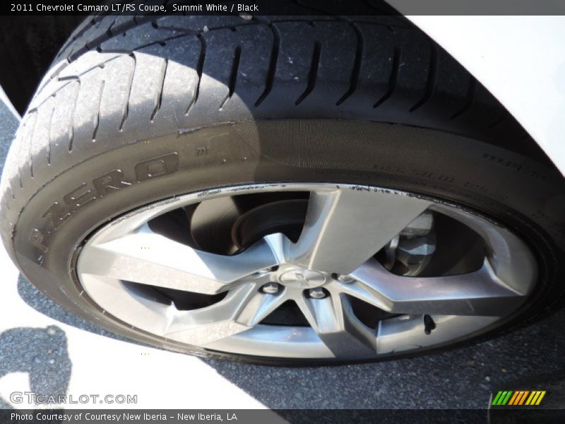 Summit White / Black 2011 Chevrolet Camaro LT/RS Coupe