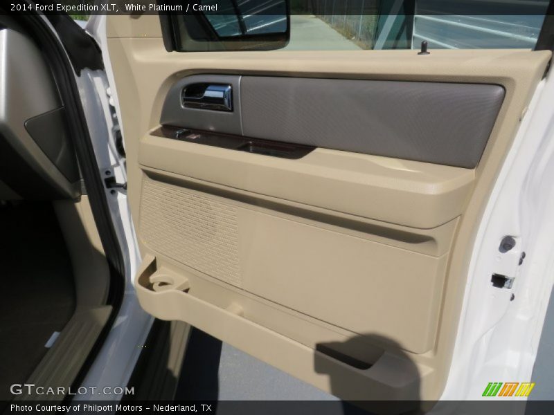 White Platinum / Camel 2014 Ford Expedition XLT