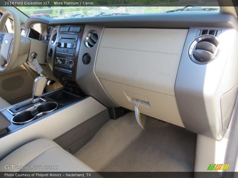 White Platinum / Camel 2014 Ford Expedition XLT