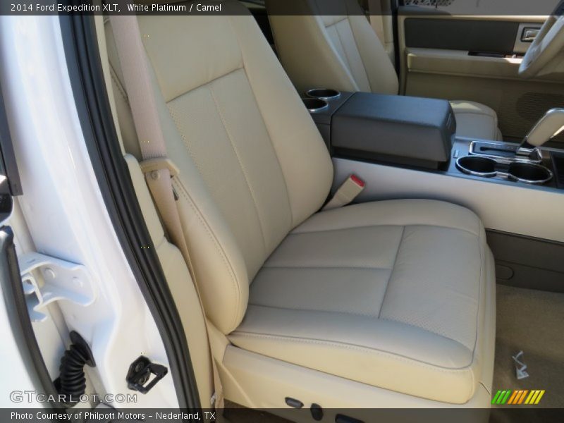 White Platinum / Camel 2014 Ford Expedition XLT