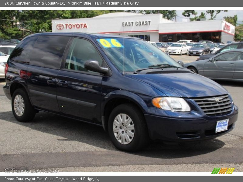 Midnight Blue Pearl / Medium Slate Gray 2006 Chrysler Town & Country LX