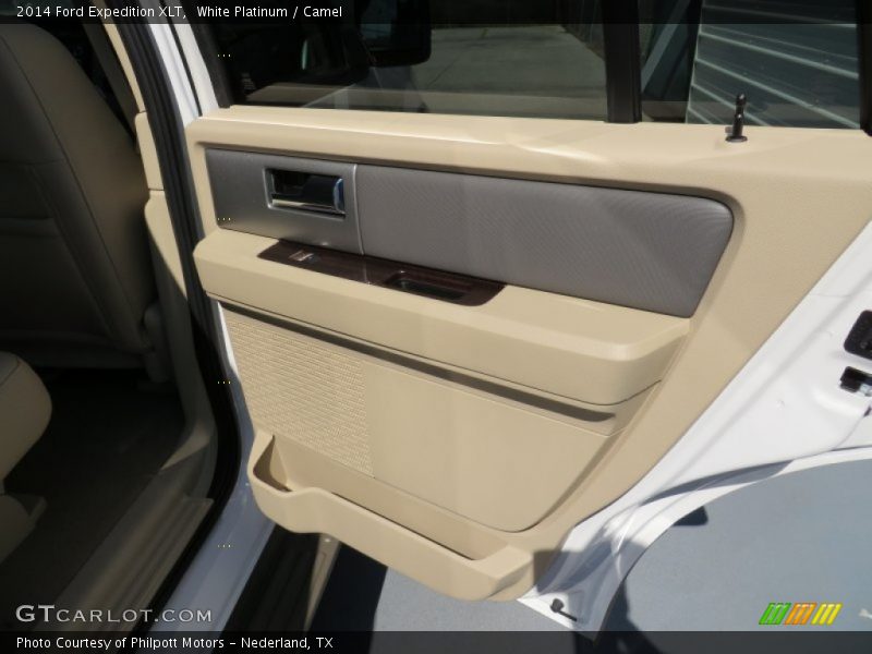 White Platinum / Camel 2014 Ford Expedition XLT