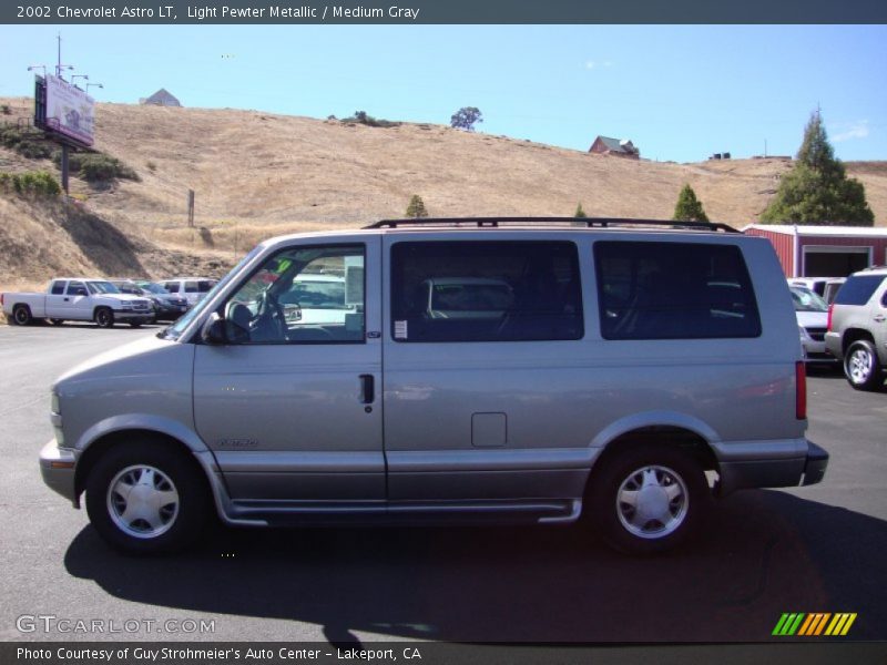 Light Pewter Metallic / Medium Gray 2002 Chevrolet Astro LT