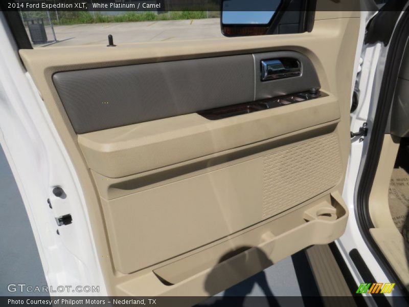 White Platinum / Camel 2014 Ford Expedition XLT