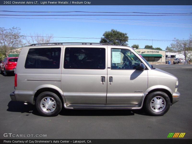 Light Pewter Metallic / Medium Gray 2002 Chevrolet Astro LT