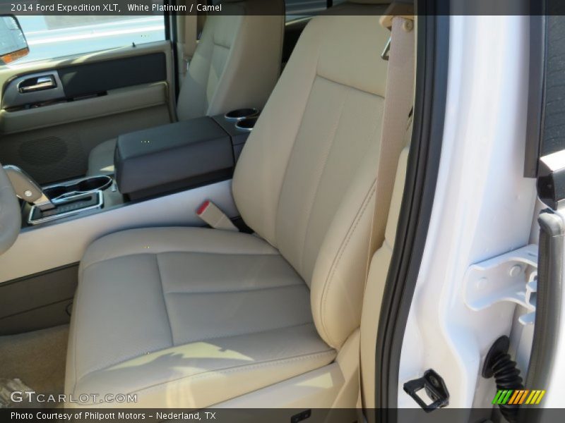 White Platinum / Camel 2014 Ford Expedition XLT