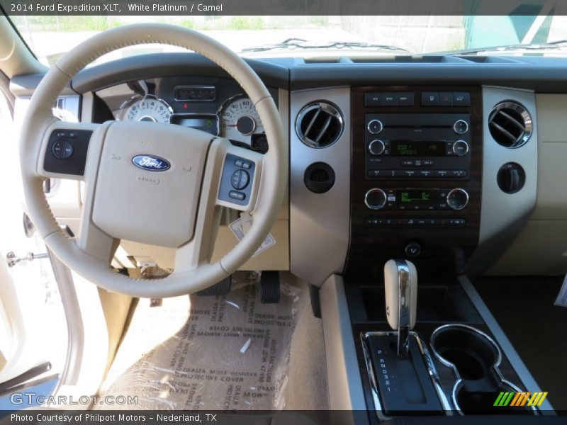 White Platinum / Camel 2014 Ford Expedition XLT