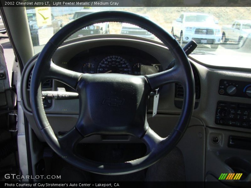 Light Pewter Metallic / Medium Gray 2002 Chevrolet Astro LT