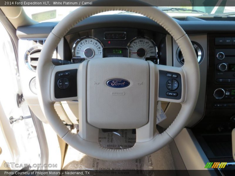 White Platinum / Camel 2014 Ford Expedition XLT