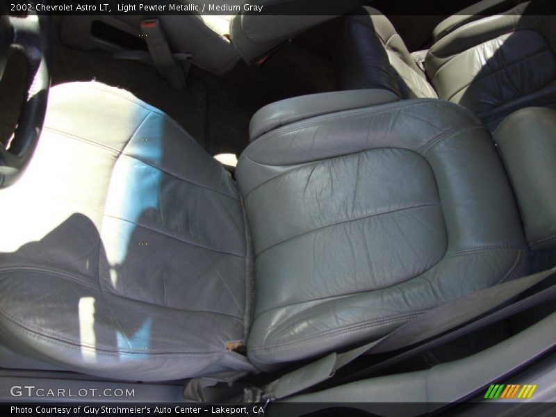 Light Pewter Metallic / Medium Gray 2002 Chevrolet Astro LT