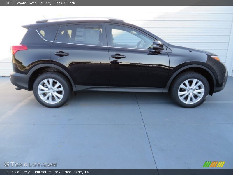 Black / Black 2013 Toyota RAV4 Limited