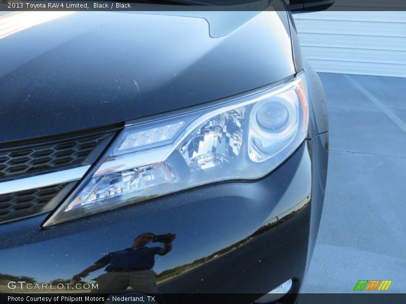 Black / Black 2013 Toyota RAV4 Limited