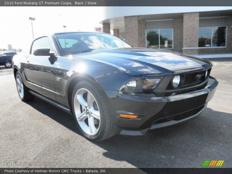 Black / Stone 2010 Ford Mustang GT Premium Coupe