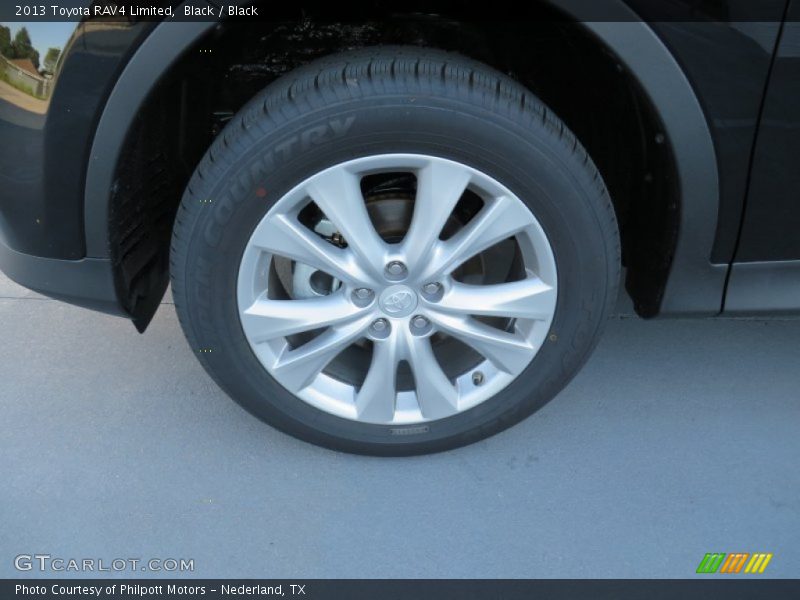 Black / Black 2013 Toyota RAV4 Limited