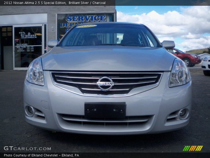 Brilliant Silver / Charcoal 2012 Nissan Altima 2.5 S Special Edition
